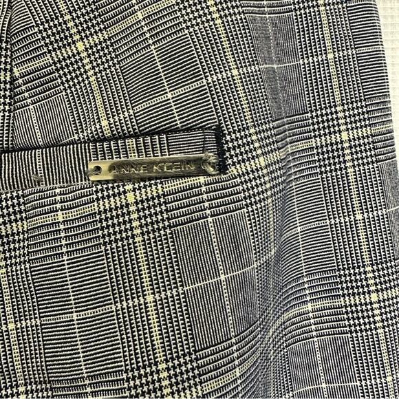 Anne Klein Plaid Slacks - Size 10 - Picture 5 of 7